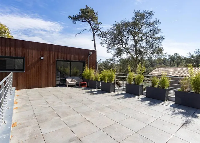 Avec Piscine Chauffee A 200m Du D'hossegor - Fr-1-791-6 Villa Soorts-Hossegor