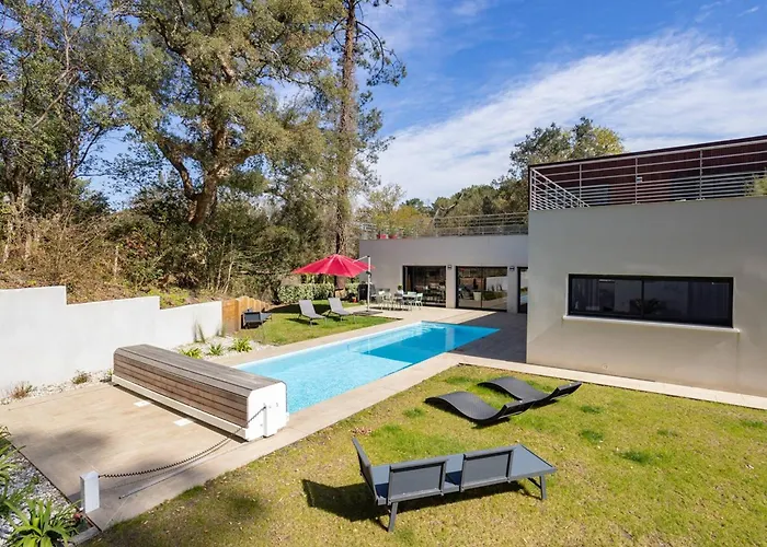 Avec Piscine Chauffee A 200m Du D'hossegor - Fr-1-791-6 Villa Soorts-Hossegor